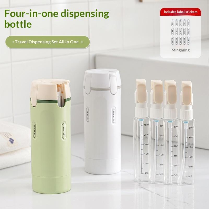Perfume Fragrance Liquid - Leakproof 4 In 1 Refillable Travel