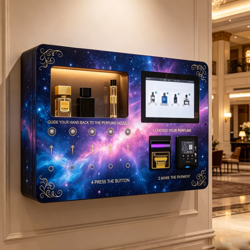 Perfume Fragrance Store - Wall Mounted Fragrance Display Machine Perfume