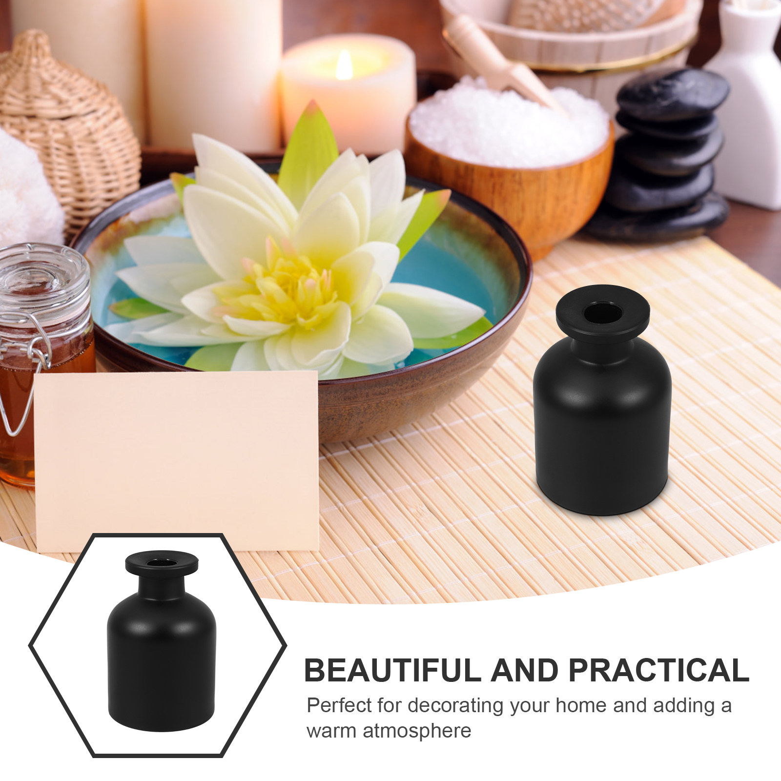 2Pcs Premium Glass Diffuser Bo - огляд і ціна Perfume Refill Bottle