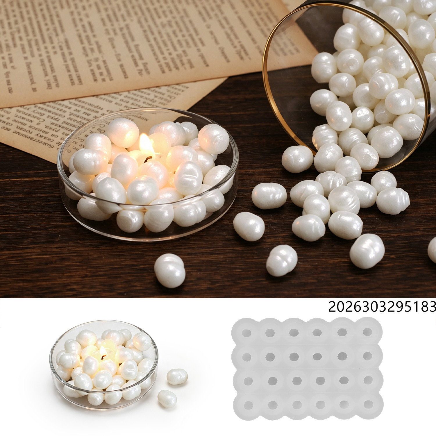 Healing Ocean Pearl Mirror Wax - огляд і ціна Perfume Fragrance Oils For Candles
