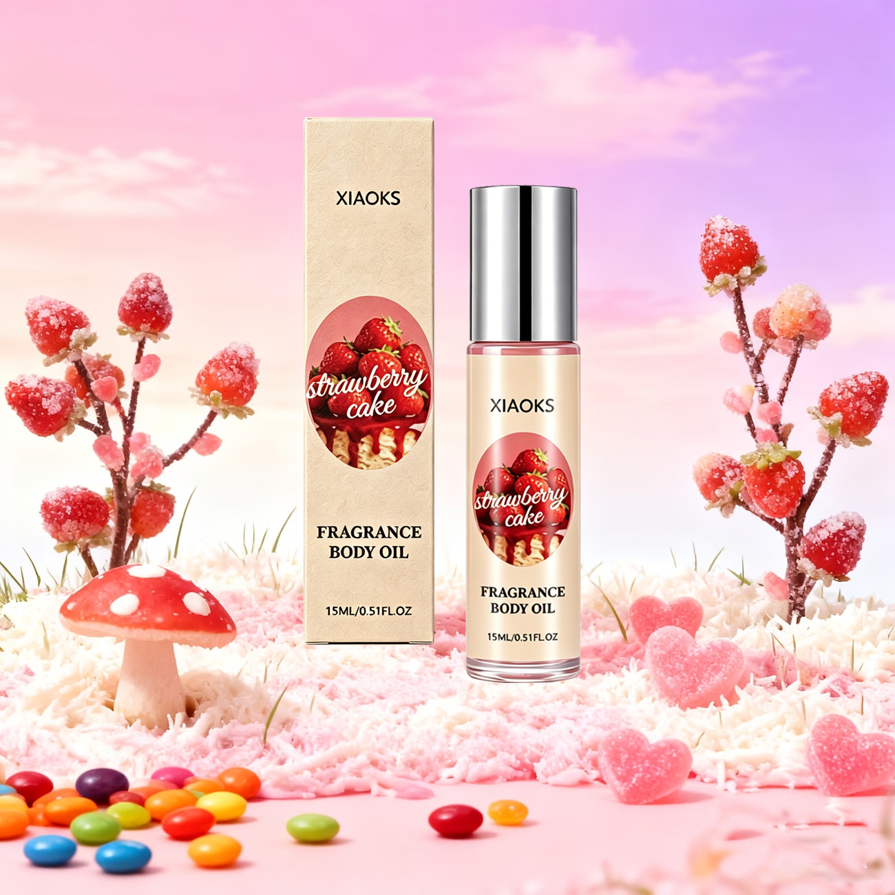 1 Bottle of Strawberry Cake Sw - огляд і ціна Perfume Alcohol Fragrance