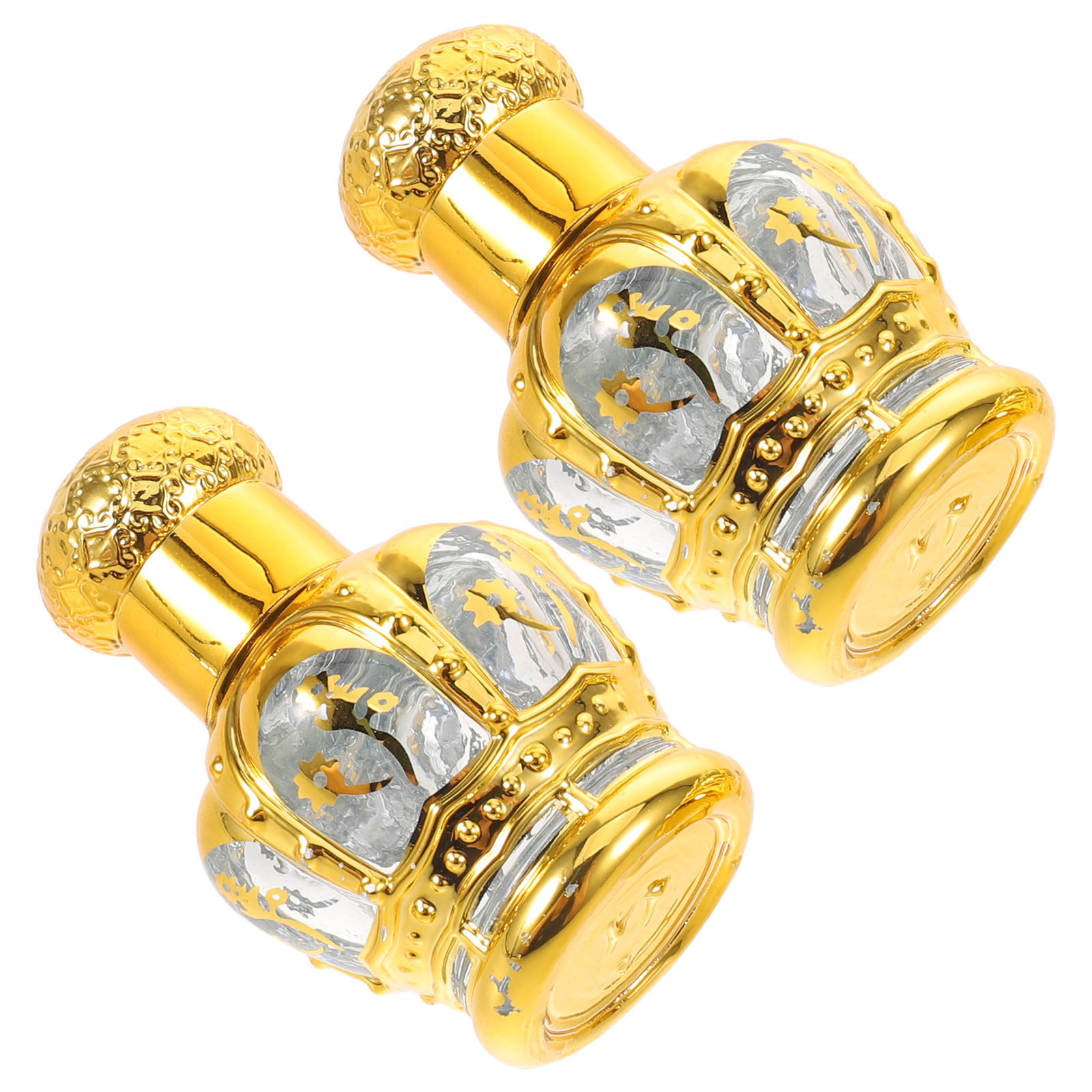 2Pcs 12Ml Clear Glass Roll on  - огляд і ціна Perfume Refill Bottle