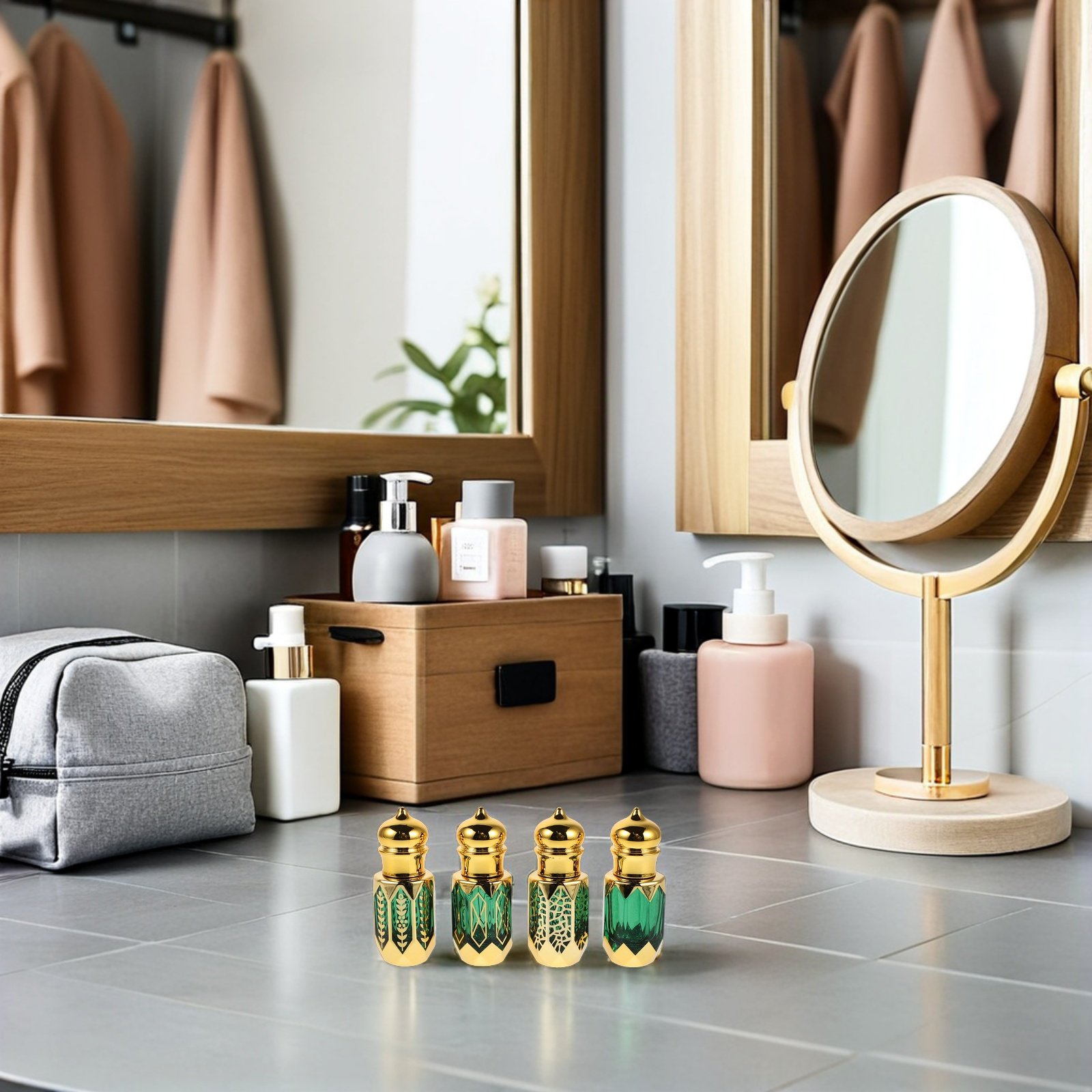 4Pcs Essential Oil Bottles Ref - огляд і ціна Perfume Refill Bottle