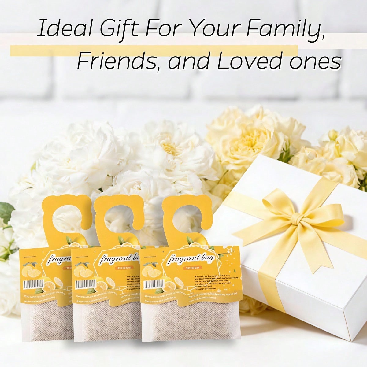 Hanging Lemon Scented Sachets, - огляд і ціна Perfume Home Fragrance